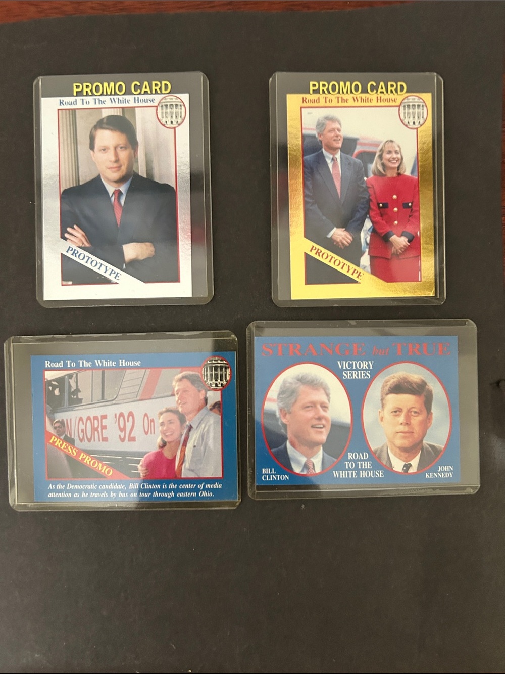Political Collectible Promo Cards - Mixed Color Set